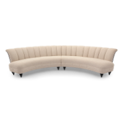 Jumelle Curved Sofa