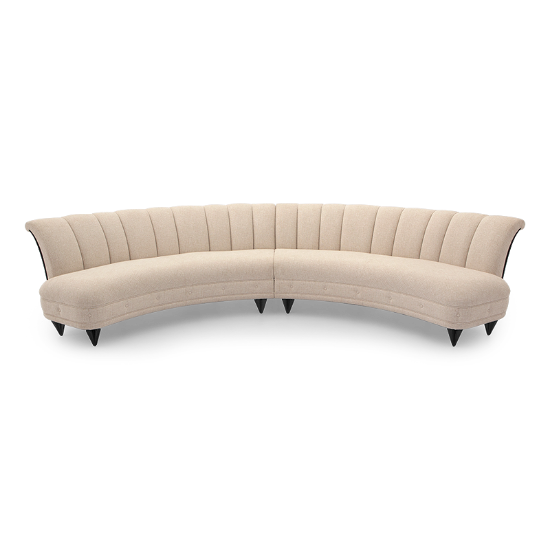 Jumelle Curved Sofa