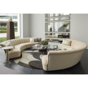 Jumelle Curved Sofa