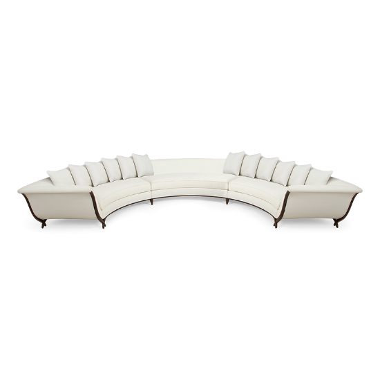 Arc de Triomphe Sculpted Back Sofa