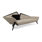 Brielle Tufted Leather Sofa