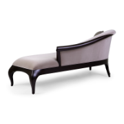 Sofia Curved Mahogany Sofa