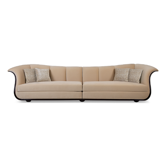 Bellocq Carved 4-Seater Sofa