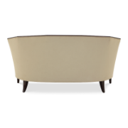 Iribe Art Deco Scalloped Settee