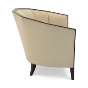 Iribe Art Deco Scalloped Settee