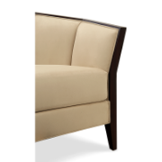 Iribe Art Deco Scalloped Settee