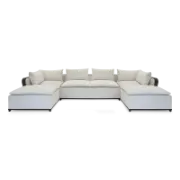 Deco Luxe Sofa – Glamorous Vintage Touch