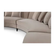 Semi-Circle Sofa – Contemporary Flair