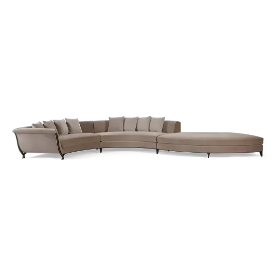 Semi-Circle Sofa – Contemporary Flair
