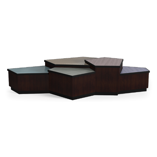 Axel Mosaic Geometric Coffee Table