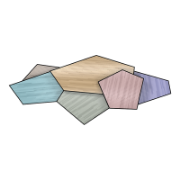 Axel Mosaic Geometric Coffee Table
