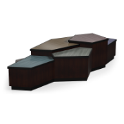 Axel Mosaic Geometric Coffee Table