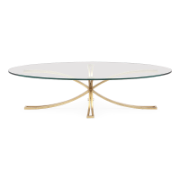 Dressage Wrought Iron Coffee Table