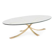 Dressage Wrought Iron Coffee Table