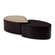 Yin Yang Ottoman & Coffee Table Set