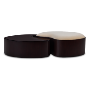 Yin Yang Ottoman & Coffee Table Set