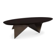 Spike Geometric Leg Coffee Table
