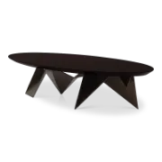 Spike Geometric Leg Coffee Table