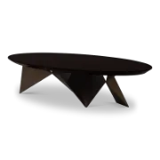 Spike Geometric Leg Coffee Table