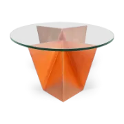 Origata Oval Glass Coffee Table
