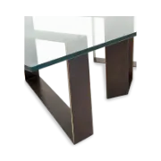 Xanadu Sculpted Geometric Coffee Table