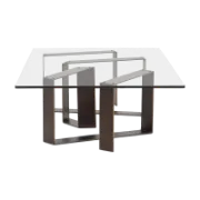 Xanadu Sculpted Geometric Coffee Table