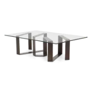 Xanadu Sculpted Geometric Coffee Table