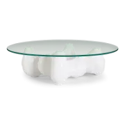 Rodin Sculptural Resin Coffee Table