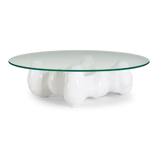 Rodin Sculptural Resin Coffee Table