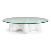 Rodin Sculptural Resin Coffee Table