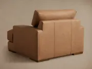 صورة كرسي استرخاء جلدي فاخر