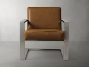 صورة كرسي سابينا الجلدي العصري