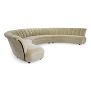 Jumelle Curved Sofa Collection