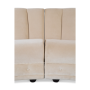 Jumelle Curved Sofa Collection