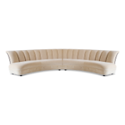 Jumelle Curved Sofa Collection