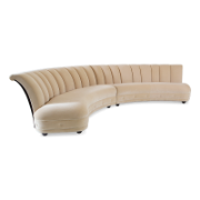 Jumelle Curved Sofa Collection