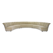 Jumelle Curved Sofa Collection