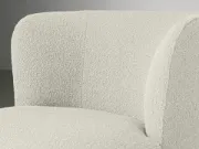صورة كرسي استرخاء دوّار بتصميم ناعم