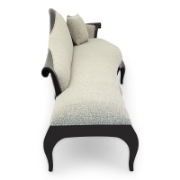 Sofia Curved Mahogany Sofa Collection