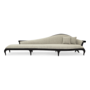 Sofia Curved Mahogany Sofa Collection