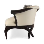 Sofia Curved Mahogany Sofa Collection
