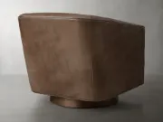 صورة كرسي إليسون الدوّار الجلدي