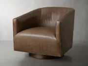 صورة كرسي إليسون الدوّار الجلدي
