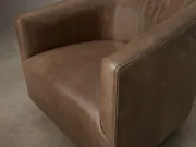 صورة كرسي إليسون الدوّار الجلدي