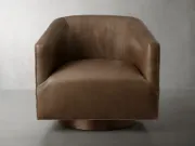 صورة كرسي إليسون الدوّار الجلدي