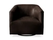 صورة كرسي إليسون الدوّار الجلدي