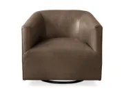 صورة كرسي إليسون الدوّار الجلدي