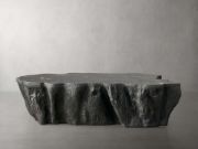 Handcrafted Petrified Wood Coffee Table