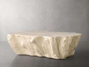 Handcrafted Petrified Wood Coffee Table