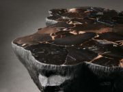 Picture of Handcrafted Petrified Wood Coffee Table